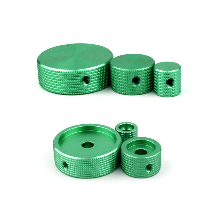 Custom Stainless Steel Brass Volume Knob Aluminum Knurled Potentiometer Knob For Electronic Part