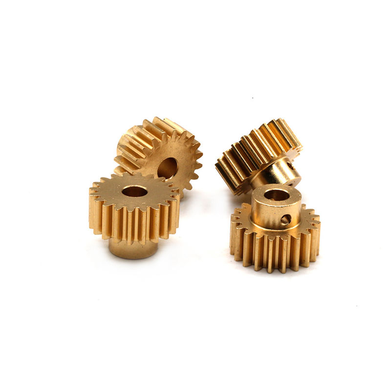 OEM Precision CNC Machining Turning Parts Gear Stainless Steel Aluminum Brass Bevel Pinion machining