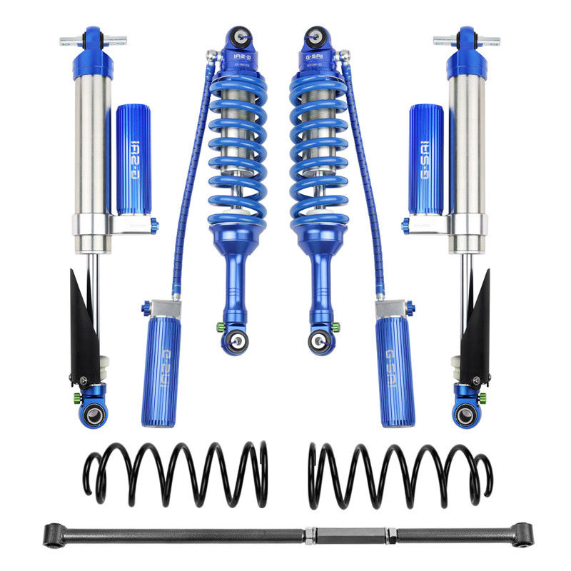 Blue 4x4 Suspension Kits Adjustable Nitrogen Shock Absorber For Tank 500 Suv